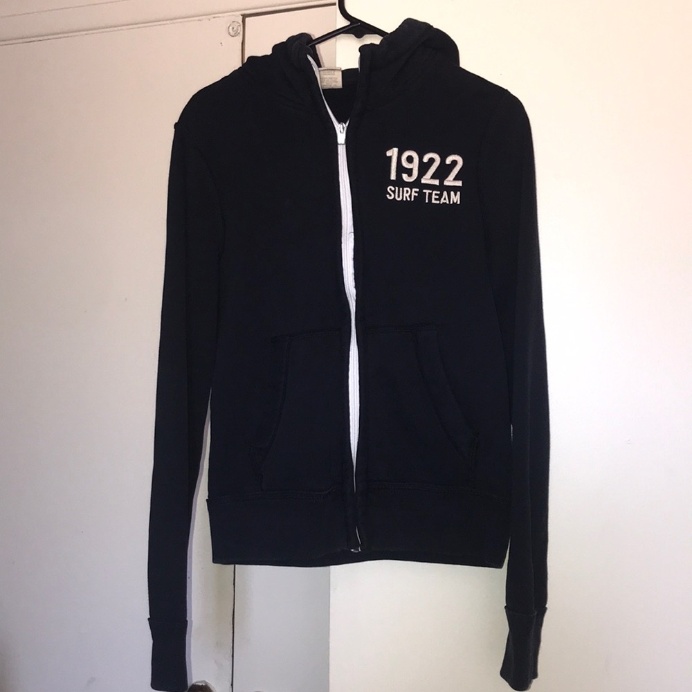 Hollister zip up jacket